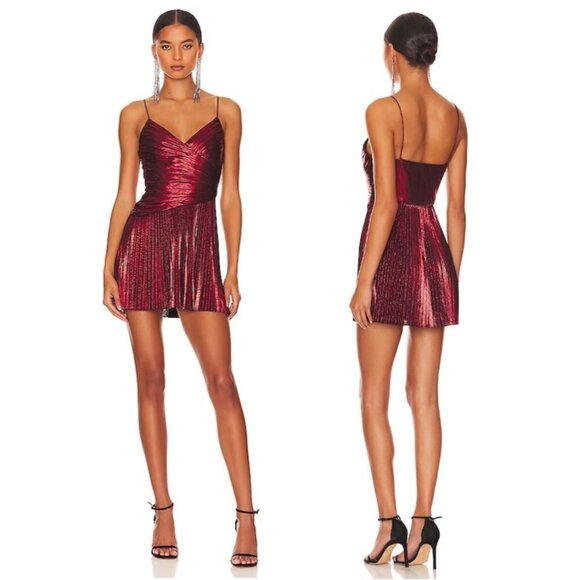 RETROFETE Lumi Dress in Red Size XX-Large - Picture 1 of 8